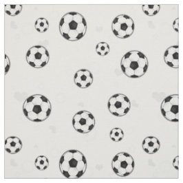 Tela Modelo del balón de fútbol blanco y negro