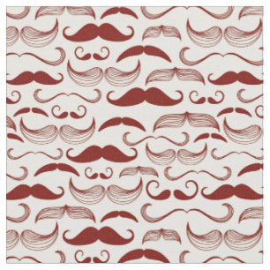 Tela Modelo del bigote, estilo retro 3