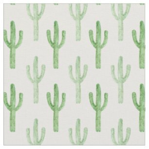 Tela Modelo del cactus de la acuarela