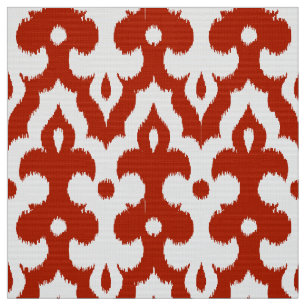 Tela Modelo del damasco de Ikat del marroquí, de color