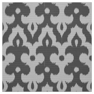 Tela Modelo del damasco de Ikat del marroquí, sombras