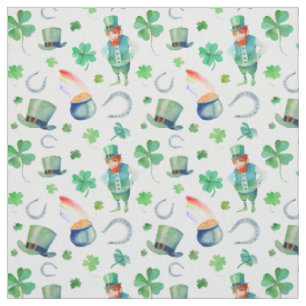 Tela Modelo del día de St Patrick de la acuarela