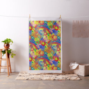 Tela Modelo del flower power + sus ideas