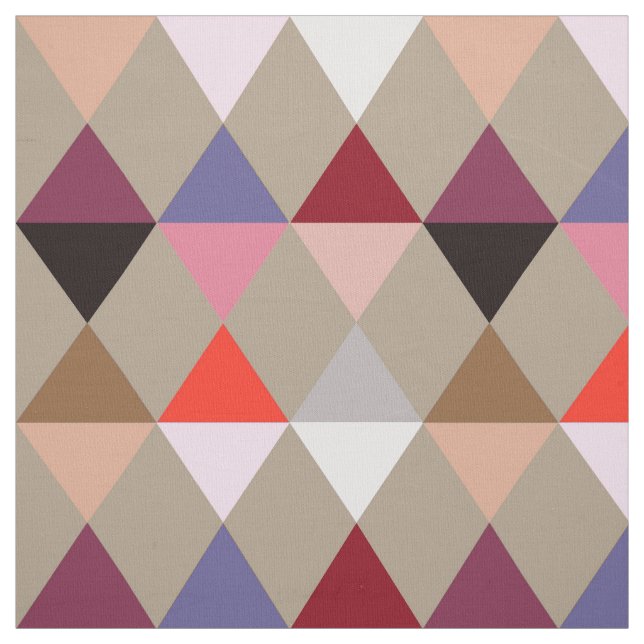 Tela Modelo del Harlequin/del diamante - multi de color (Retal)