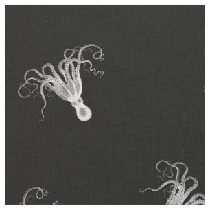 Tela Modelo del lanzamiento del negro del pulpo del