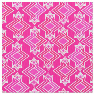 Tela Modelo del papel pintado del art déco, rosa del
