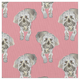 Tela Modelo del perrito de Maltipoo