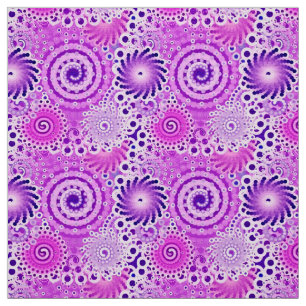 Tela Modelo del remolino del fractal, violeta, orquíde