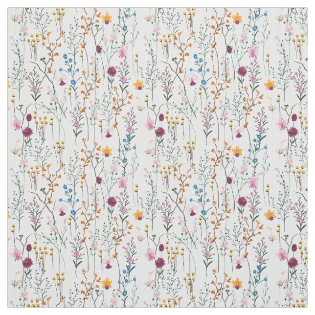 Tela Modelo del Wildflower del verano (Retal)