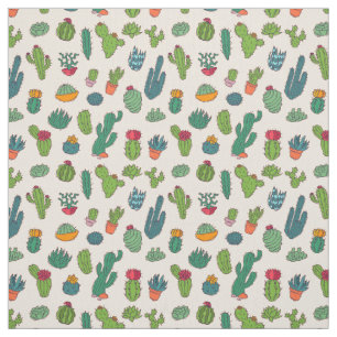 Tela Modelo derecho del cactus lindo