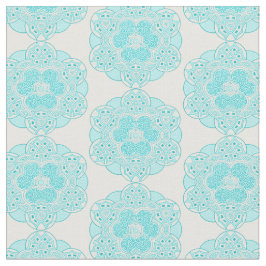 Tela Modelo étnico 2 de la turquesa