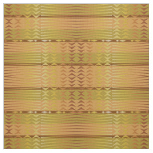 Tela Modelo geométrico africano de oro étnico