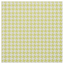 Tela Modelo geométrico amarillo y blanco de Houndstooth