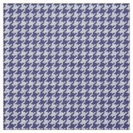 Tela Modelo geométrico azul y blanco de Houndstooth