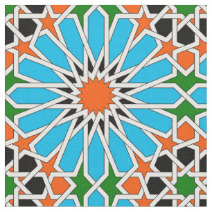 Tela Modelo geométrico islámico