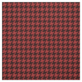 Tela Modelo geométrico texturizado negro rojo de