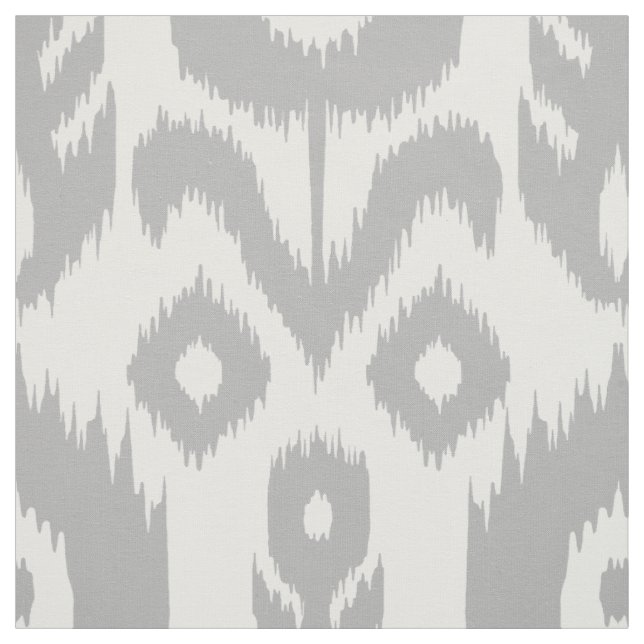 Tela Modelo gris de Ikat (Retal)