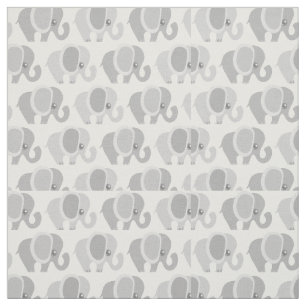Tela Modelo gris magnífico del elefante