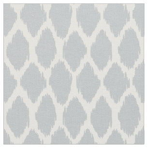 Tela Modelo gris suave de Ikat Ogee