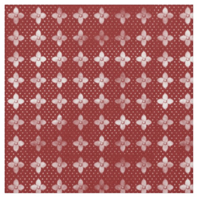 Tela Modelo II del batik de Waldcraft en marrón (De cerca)