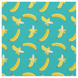 Tela Modelo ilustrado plátanos ido divertido