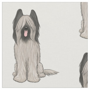 Tela Modelo lindo de Briards