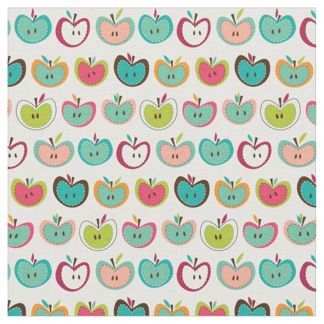 Tela Modelo lindo de la manzana (De cerca)