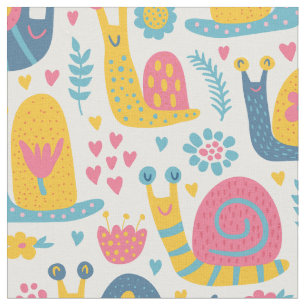 Tela Modelo lindo de los niños de los caracoles