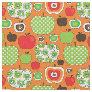 Tela Modelo lindo del ilustracion de la manzana