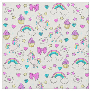Tela Modelo lindo del unicornio