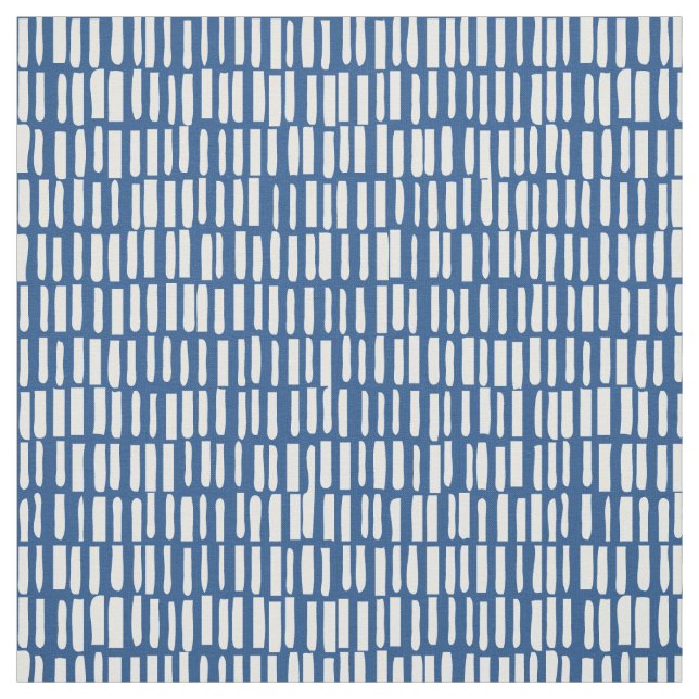 Tela Modelo linear, moderno - Sagamore - azul (Retal)