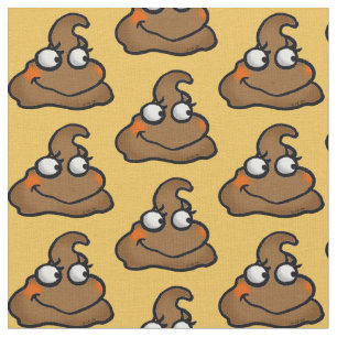 Tela modelo marrón lindo del dibujo animado del impuls