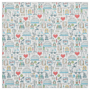 Tela Modelo médico del diseño