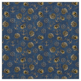 Tela modelo náutico azul