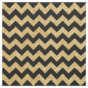Tela Modelo negro elegante de Chevron del zigzag del