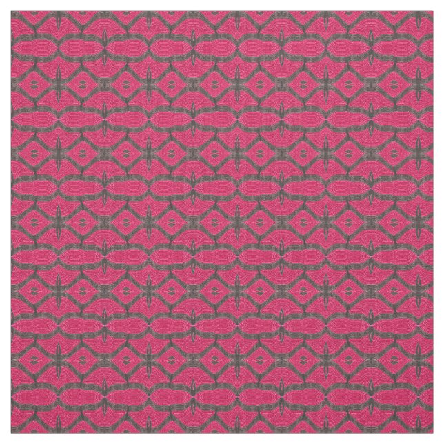 Tela Modelo negro rosado bonito (Retal)