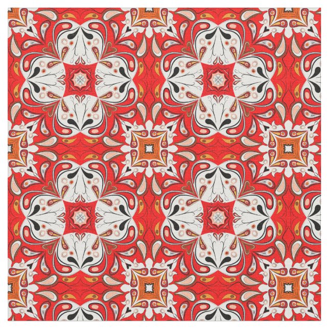 Tela Modelo portugués de la baldosa cerámica (De cerca)