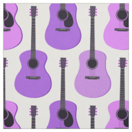 Tela Modelo púrpura de las guitarras acústicas
