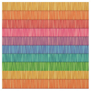 Tela Modelo rayado del arco iris