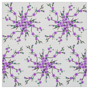 Tela modelo retro floral