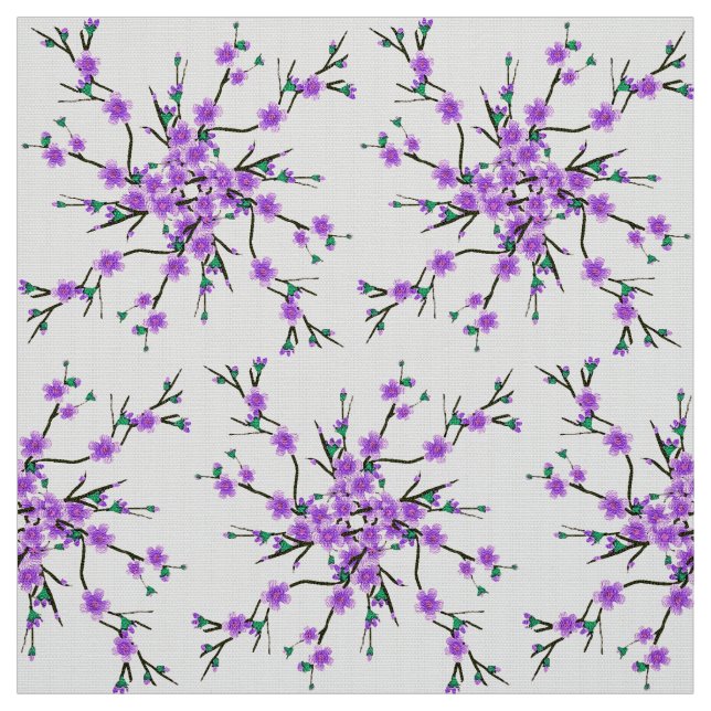 Tela modelo retro floral (Retal)