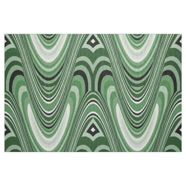 Tela modelo retro los años 70 3B ("Cuarto gordo" (fat quarter))