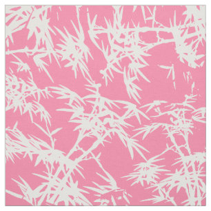 Tela Modelo rosado blanco femenino del bambú de la