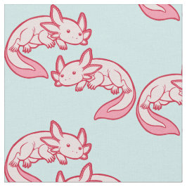Tela Modelo rosado Chido del Axolotl de Chibi