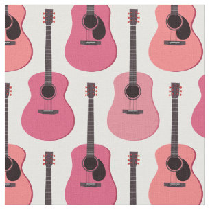 Tela Modelo rosado de las guitarras acústicas