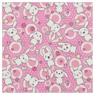 Tela modelo rosado del kawaii