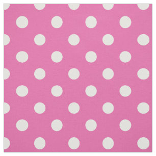 Tela Modelo rosado y blanco de la primavera bonita de