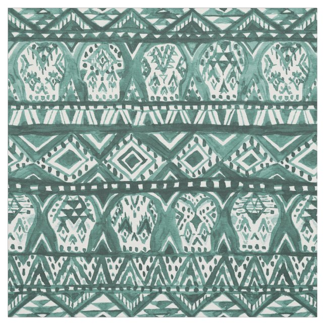 Tela Modelo tribal de Boho del cráneo azteca de (Retal)