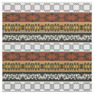 Tela modelo tribal rayado africano étnico
