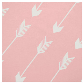 Tela Modelo tribal rosado de las flechas
